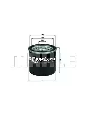 Масляный фильтр для  DAIHATSU TERIOS (J2_) 1.3 VVT-i 4x4 (11.2005 - ), KNECHT, OC 215