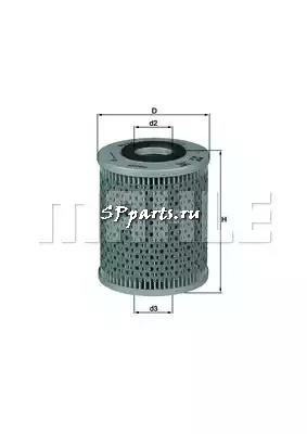 Масляный фильтр для  ASTON MARTIN V8 купе 5.3 (01.1969 - 12.1989), KNECHT, OX 15D