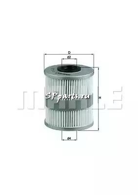 Топливный фильтр для  RENAULT MASTER III Фургон (FV) 2.3 dCi 100 [RWD] (FV0B, FV0C, FV0D) (02.2010 - ), KNECHT, KX 218D