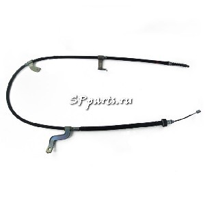 Трос ручника левый (Тормоза дисковые) Для Hyundai Solaris 597601R300