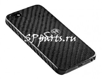 Карбоновая накладка для iPhone 5 Alfa Romeo 4C iPhone 5 Carbon Cover, артикул 5916736
