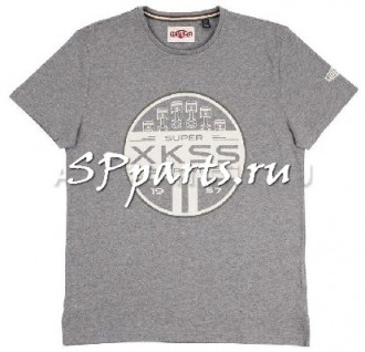 Мужская футболка Jaguar Men's Heritage XKSS Graphic T-shirt, Grey, артикул JBTM046GMB