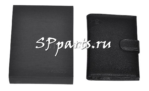 Портмоне из рельефной кожи Mazda Relief Leather Vertical Wallet, Black, артикул 830077553