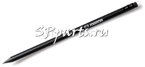Карандаш со стеркой Mazda Logo Pencil, Black, артикул 830077779