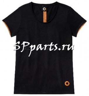 Женская футболка Smart Women's Polo Shirt, Black / Orange, артикул B67993597
