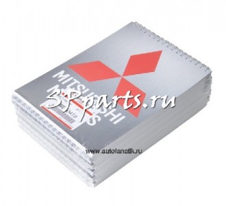Блокнот Mitsubishi Blocknote Silver, артикул MME50419