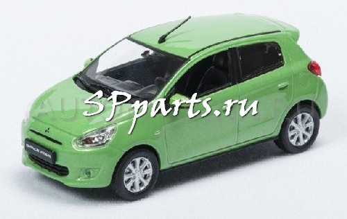 Модель автомобиля Mitsubishi Global Small, 1:43 scale, Light Green, артикул MME50554