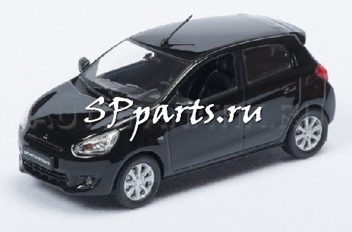 Модель автомобиля Mitsubishi Global Small, 1:43 scale, Black, артикул MME50555