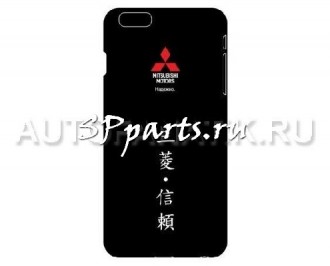 Пластиковый чехол-крышка Mitsubishi для iPhone 5/5s, артикул RU000024