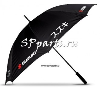 Зонт-трость Suzuki Stick Umbrella, Black 2016, артикул 990F0MUMB2000