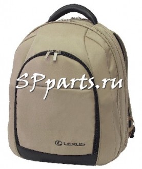 Рюкзак с логотипом Lexus, бежевый, артикул OTP2490SVB