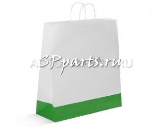Бумажный подарочный пакет Skoda Paper Bag, Size L, White, артикул 000087703HH