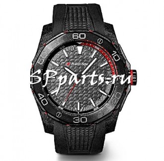 Наручные часы Audi Sport Watch, black/black, артикул 3101600800