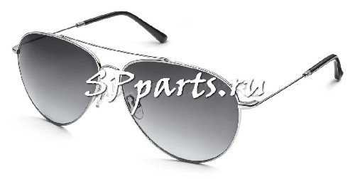 Солнцезащитные очки унисекс Audi Aviator Sunglasses, Gun Metal, артикул 3111800400
