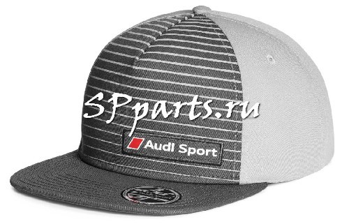 Бейсболка Audi Sport Snapback-cap, Grey, артикул 3131802400