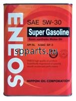 Масло моторное полусинтетическое "SUPER GASOLINE SL 5W-30", 4л