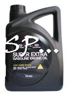 Моторное масло HYUNDAI Super Extra Gasoline SAE 5W30 SL/GF-3 (4л) 0510000410