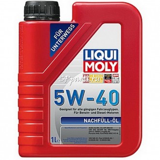 LIQUI MOLY Nachfull Oil 5W40 SN-CF 1л (8027) Доливочное масло