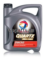 Масло моторное синтетическое "Quartz Ineo First 0W-30", 5л