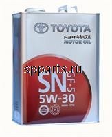 TOYOTA Motor Oil SAE 5W30 SN GF-5 4 л (08880-10705)