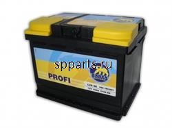 Батарея аккумуляторная "Profi", 12В 60А/ч