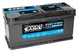 Батарея аккумуляторная "Micro-Hybrid AGM", 12В 105А/ч