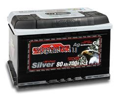 Батарея аккумуляторная "SILVER", 12В 80А/ч
