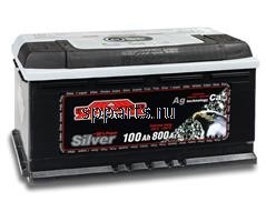 Батарея аккумуляторная "SILVER", 12В 100А/ч