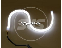 Комплект универсальных гибких ходовых огней SVS FD-600мм белый свет
