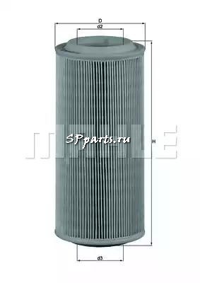 Воздушный фильтр для  SEAT AROSA (6H) 1.7 SDI (08.1997 - 06.2004), KNECHT, LX 685