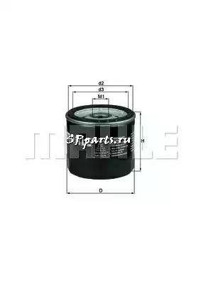 Масляный фильтр для  MORGAN ROADSTER Кабриолет 3.0 V6 (01.2004 - ), KNECHT, OC 606