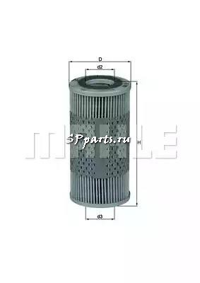 Масляный фильтр для  ASTON MARTIN DBS купе 4.0 (01.1966 - 12.1972), KNECHT, OX 17D