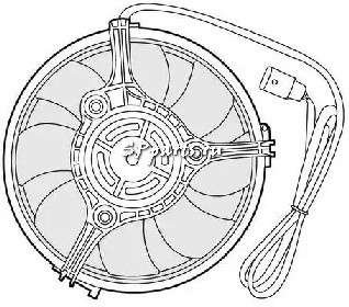 Вентилятор радиатора системы охлаждения CTR 1209520