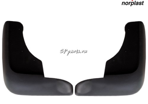 Брызговики передние для Nissan Terrano 2014-2017