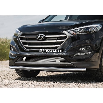Решетка передняя декоративная для Hyundai Tucson 2015-2017