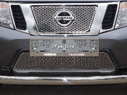 Решетка передняя декоративная для Nissan Terrano 2014-2017