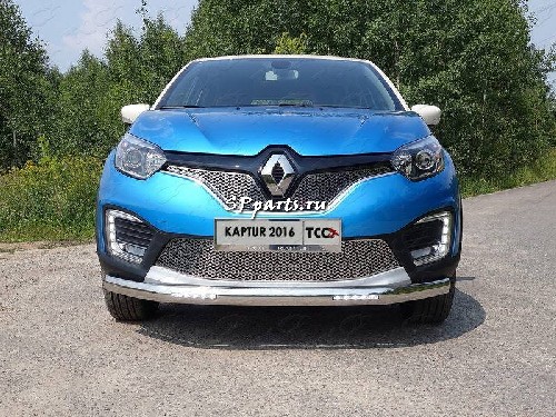 Решетка передняя декоративная для Renault Kaptur 2016-2017