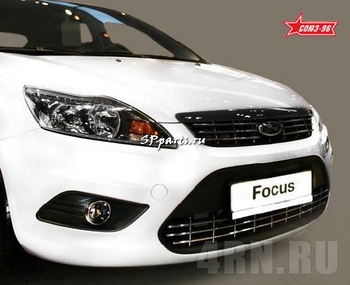 Решетка передняя декоративная для Ford Focus 3 седан 2011-2017 Ford Focus 3 универсал 2011-2017 Ford Focus 3 хэтчбек 5 дв. 2011-2017