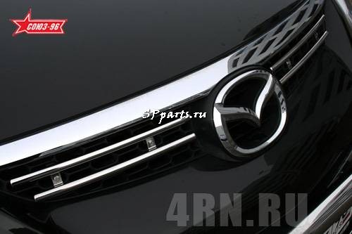 Решетка передняя декоративная для Mazda CX-9 2007-2012